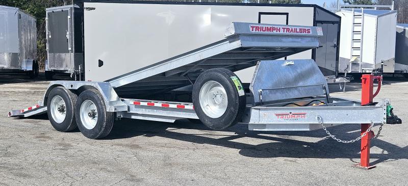 82"x20' FULL TILT TRAILER GALVANIZED POWER JACK 8 K AXLES 2025 TRIUMPH