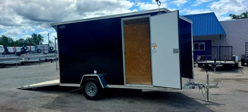 6 X 12 CARGO ENCLOSED ALL ALUMINUM 2026 LIGHTNING SINGLE AXLE