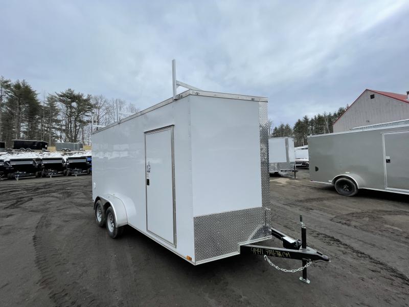 2023 Quality Cargo 7x16 Ladder Racks Cargo / Enclosed Trailer CM
