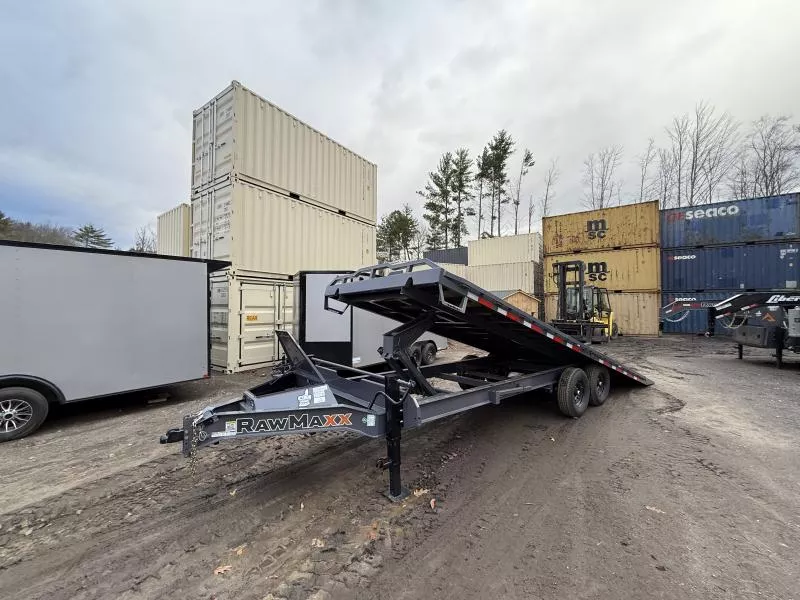 2026 RAWMAXX 102X24 14K DECK OVER TILT Equipment Trailer