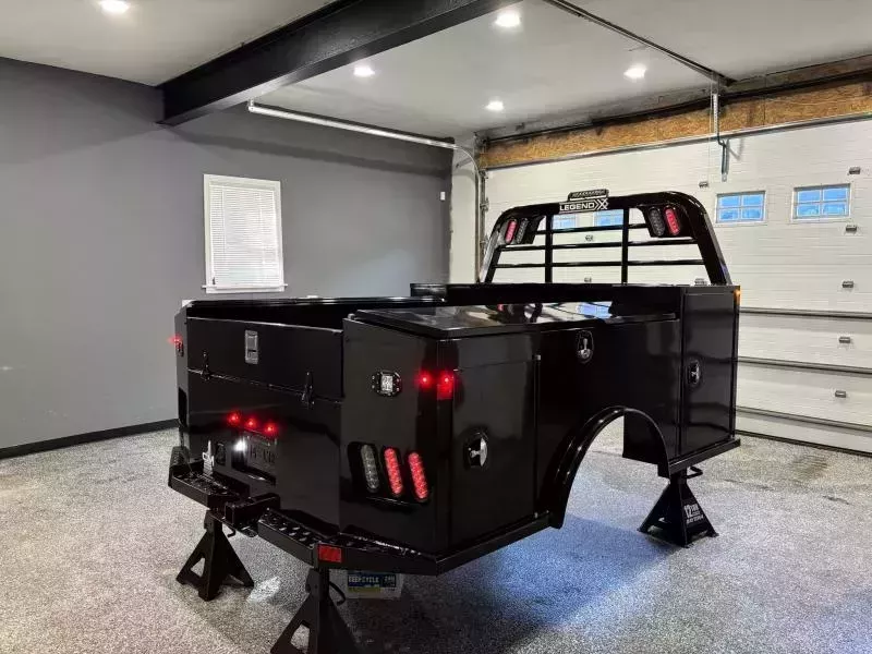 2025 Legend X - 97X112 APOLLO UTILITY SERVICE BODY W/ HIDE AWAY GOOSENECK FOR CAB AND CHASSIS