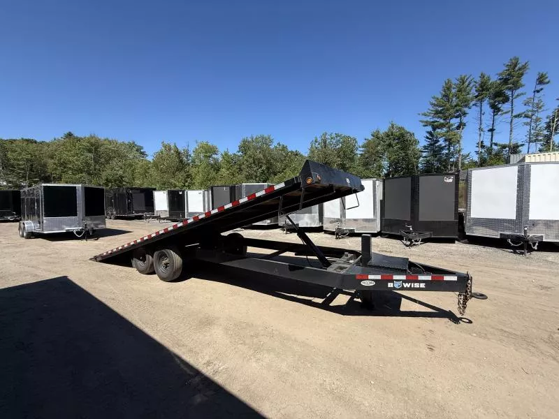 2023 BWISE 102X22 14K DECK OVER TILT Equipment Trailer