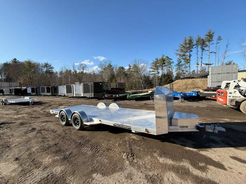 2026 Aluma 7X20 7K EXECUTIVE SERIES CAR TRAILER W/ FRONT STONE GUARD