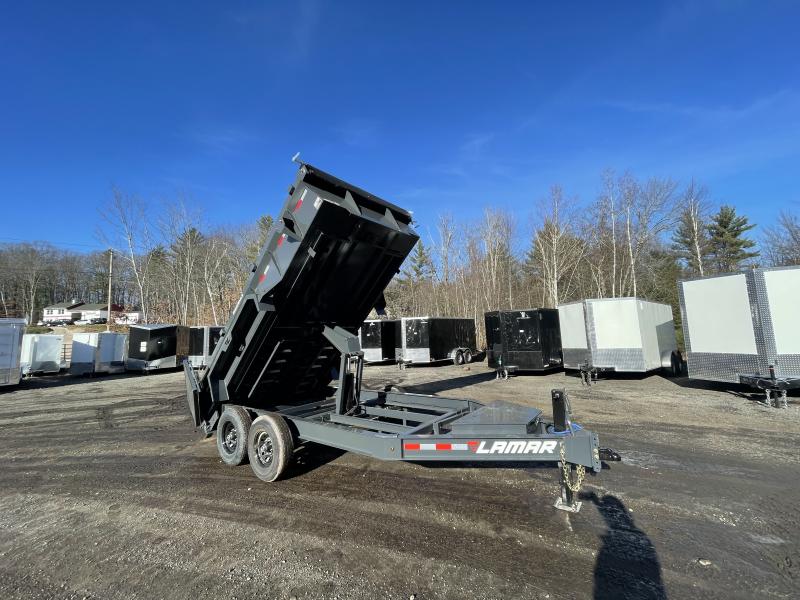 2023 Lamar Trailers 7x14 14K Tarp Kit Ramps Dump Trailer 2023 Lamar Trailers 7x14 14K Tarp Kit Ramps Dump Trailer
