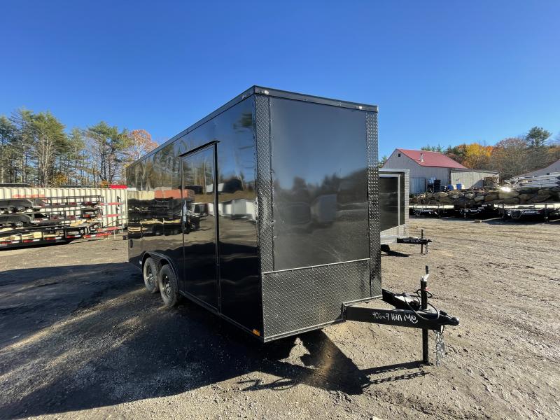 2023 Quality Cargo 8.5x16 Extra Height Black out Package Cargo