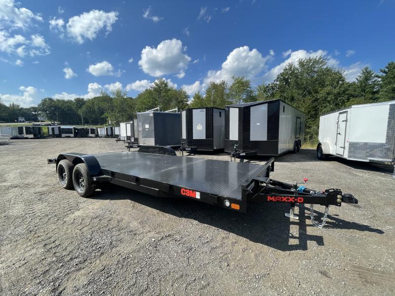 2023 MAXXD 7X20 Steel Deck Equipment/ Car Hauler Trailer CM Truck and