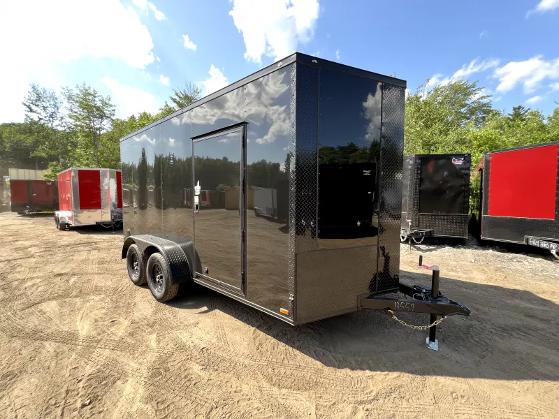 2025 Titanium 7x14 POLY EXTRA HEIGHT Cargo / Enclosed Trailer