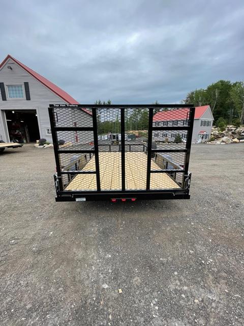 2021 Top Hat Trailers 12X77 Utility Trailer W/SPARE TIRE &MOUNT | CM