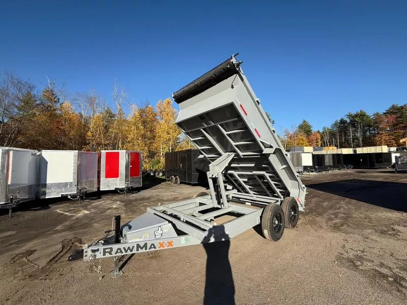 2026 RAWMAXX 7X14 14K Dump Trailer