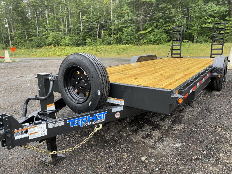 2020 Top Hat Trailers 7X22 175000K OIL BATH AXLES Equipment Trailer 2020 Top Hat Trailers 7X22 175000K OIL BATH AXLES Equipment Trailer