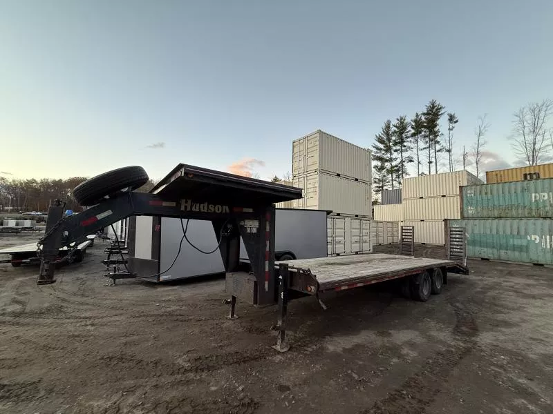 used Equipment / Flatbed Trailers Hudson Brothers  for sale, in Chichester, NH Thumbnail 2