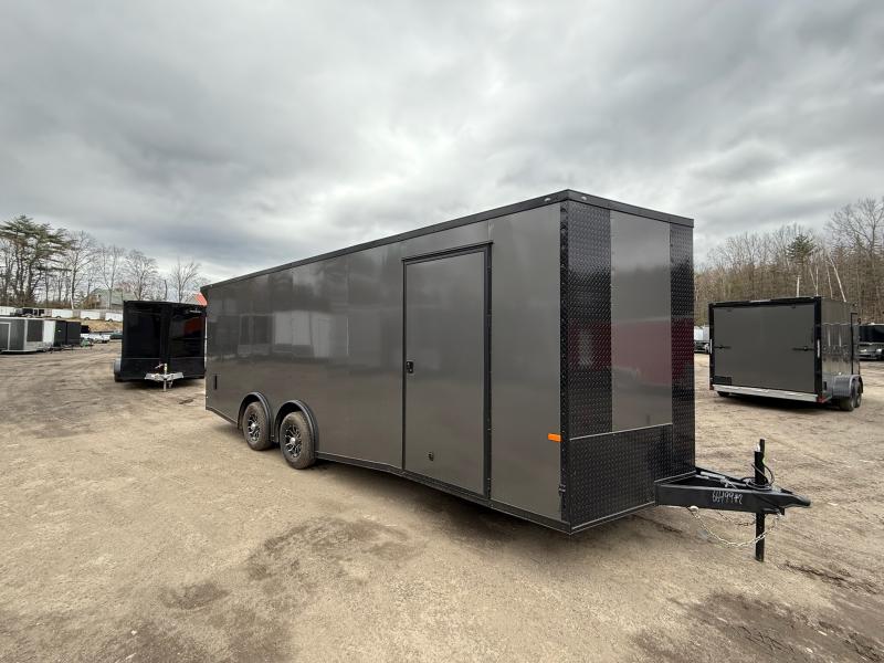 2025 Rock Solid Cargo 8.5X22 10K POLY BLACKOUT / Enclosed Trailer