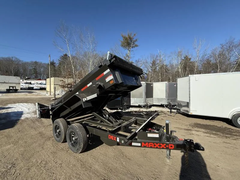 2026 MAXX-D 5X10 10K DUMP TRAILER W/ RAMPS AND TARP  Dump Trailer