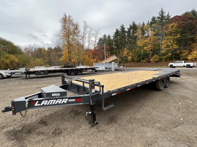 2023 Lamar Trailers 102x22 14K DeckOver Equipment Trailer CM Truck