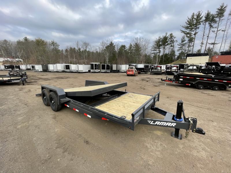 2023 Lamar Trailers 7x20 14k Gravity Tilt Equipment Trailer TORSION