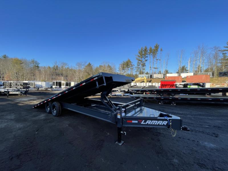2023 Lamar Trailers 102x24 14K DeckOver Tilt Equipment Trailer CM