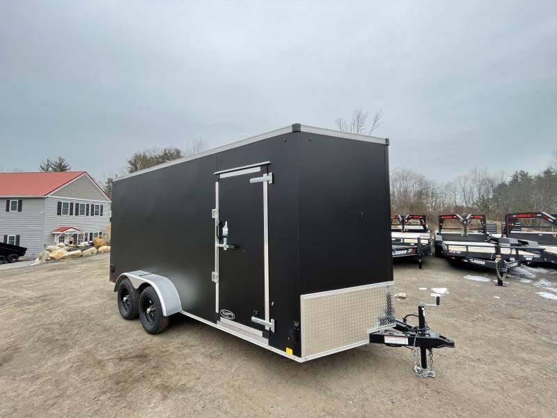 2022 Trailer Masters 7x16 ONE PIECE ROOF Extra Height Enclosed Cargo
