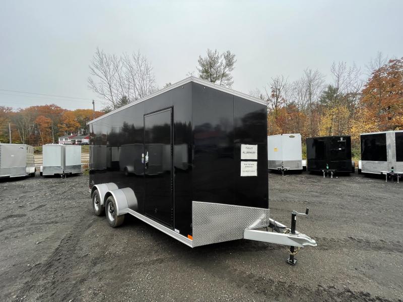 2022 United Trailers 7x16 One Piece Roof Aluminum Enclosed Cargo