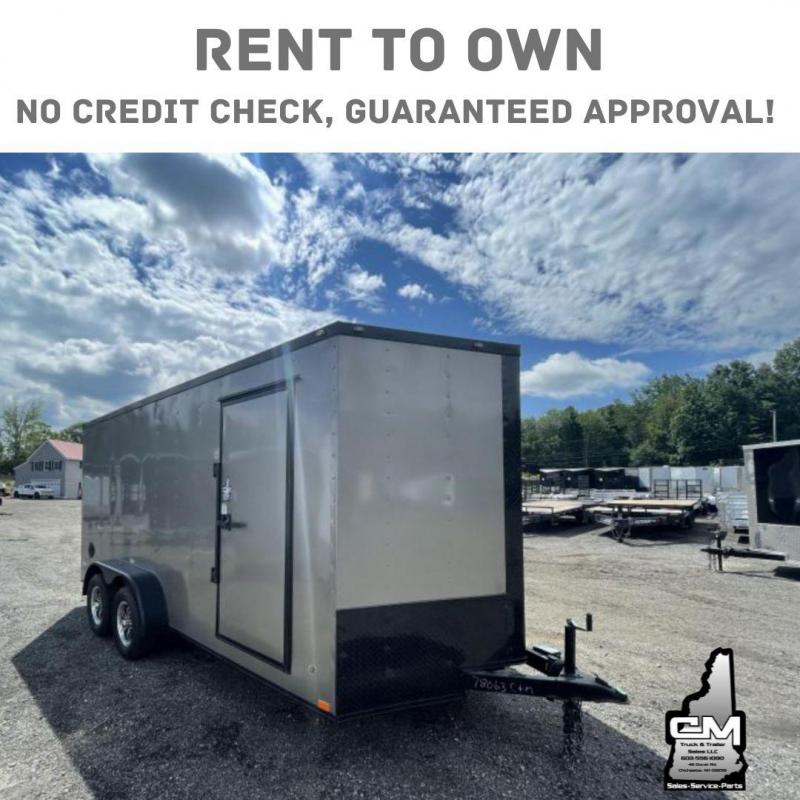 2022 Freedom Trailers 7x16 Extra Height Enclosed Cargo Trailer 2022 Freedom Trailers 7x16 Extra Height Enclosed Cargo Trailer