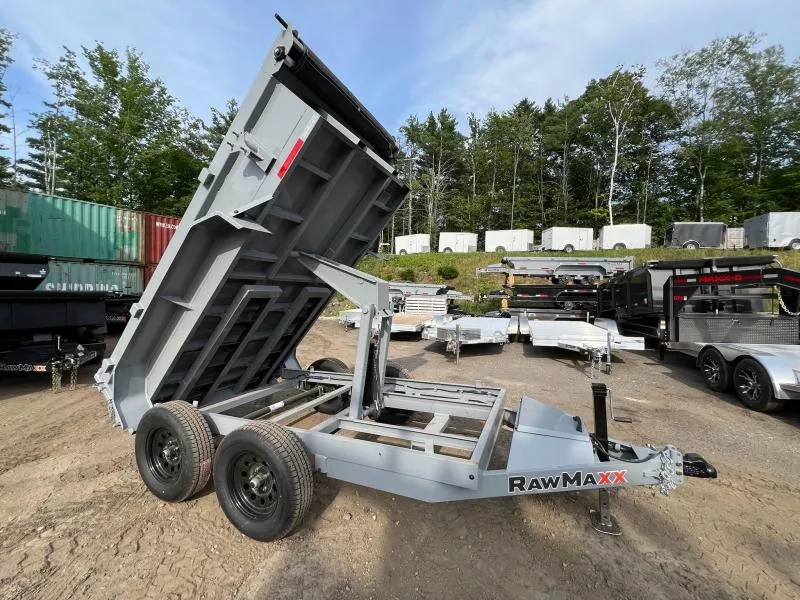 2025 RAWMAXX 5X10 7K Dump Trailer