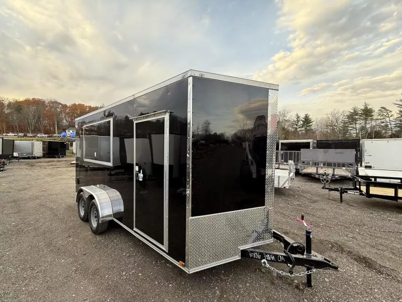 2026 Quality Cargo 7X16 CONCESSION Cargo / Enclosed Trailer