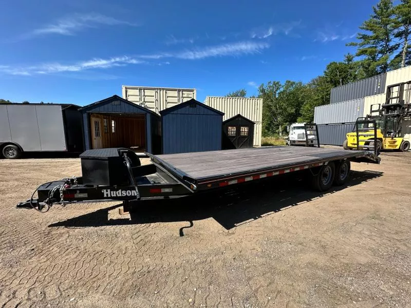 used Equipment / Flatbed Trailers Hudson Brothers  for sale, in Chichester, NH Thumbnail 2