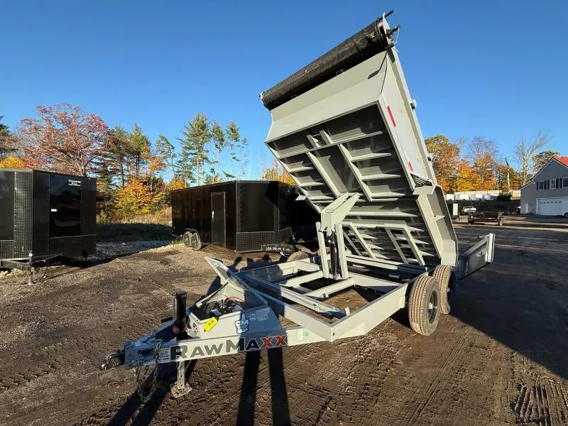 2026 RAWMAXX 7X14 14K Dump Trailer