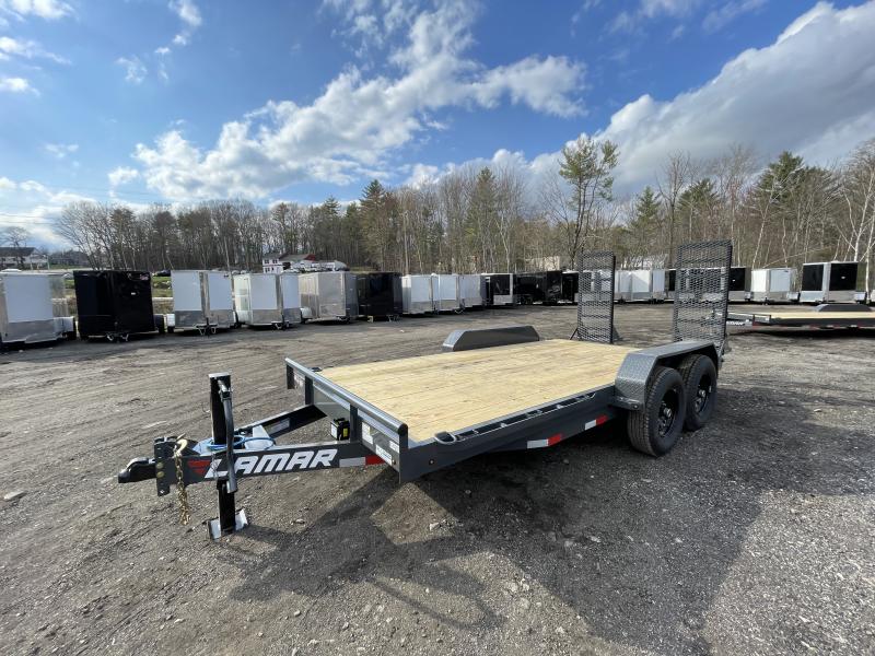 2023 Lamar Trailers 7x16 14K StandUp Ramps Equipment Trailer
