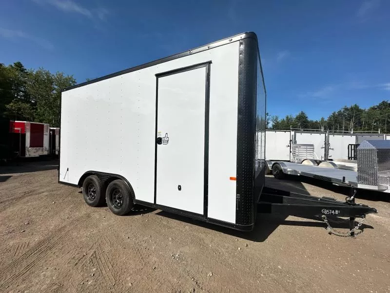 2025 Rock Solid Cargo 8.5X16 Cargo / Enclosed Trailer 7'6" INTERIOR BARN DOORS 