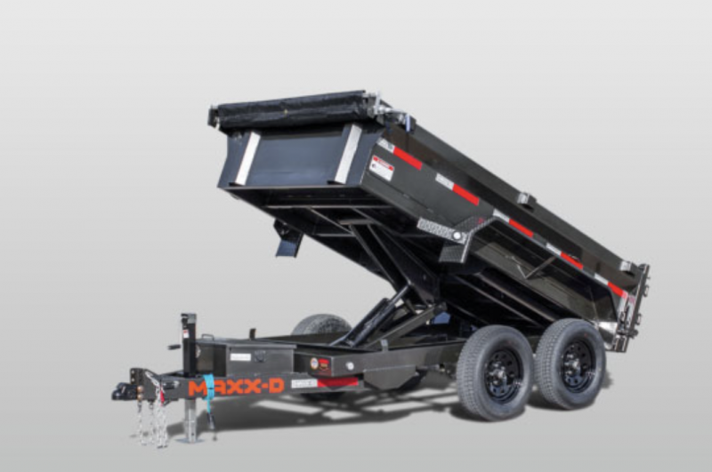 2023 MAXXD 5x10 10K Ramps Tarp Kit Dump Trailer CM Truck and Trailer