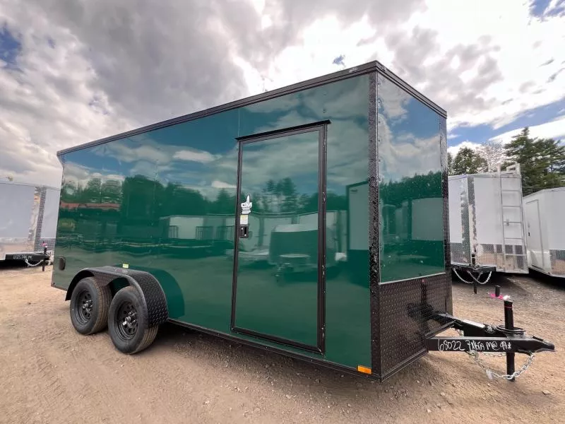 2026 Quality Cargo 7X16 EXTRA HEIGHT Enclosed Trailer