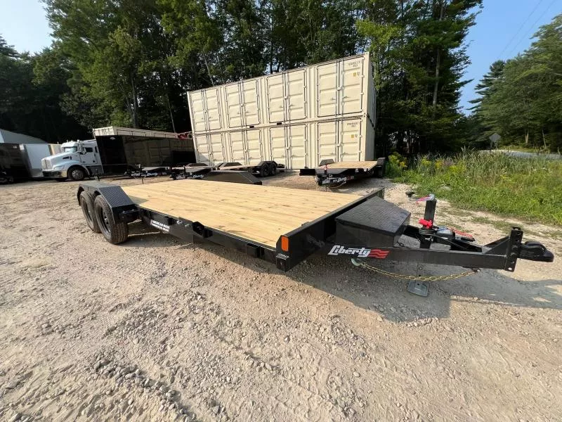 2025 Liberty 7X18 7K Car Hauler Trailer