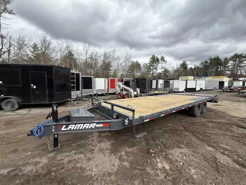 2026 Lamar Trailers 102X24 14K DECK OVER Trailer