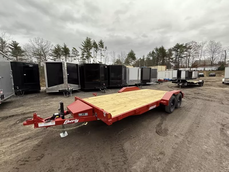 2026 Liberty 7X18 7K Car Hauler Trailer