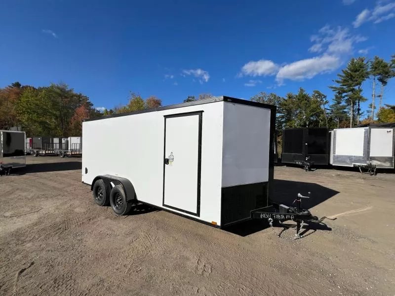 2026 Quality Cargo 7X16 BLACKOUT PKG Cargo / Enclosed Trailer