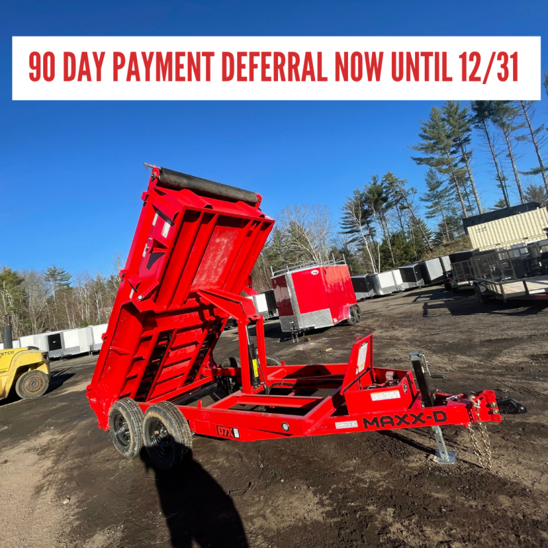 2023 MAXXD 6X12 Dump Trailer 10K TARP KIT CM Truck and Trailer Sales Enclosed Cargo Trailers