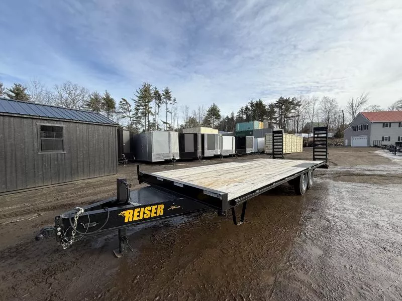 2023 Reiser Trailers 102X24 16K DECKOVER Equipment Trailer