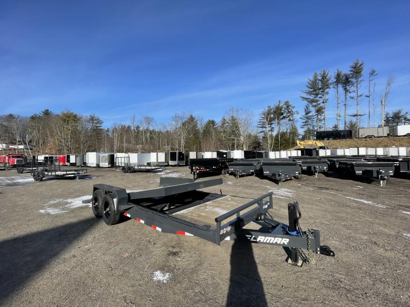 2023 Lamar Trailers 7x20 14k Gravity Tilt Equipment Trailer TORSION