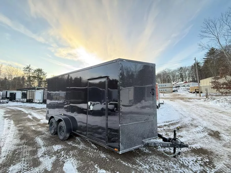 2026 Quality Cargo 7X16 EXTRA HEIGHT BLACK OUT Cargo / Enclosed Trailer