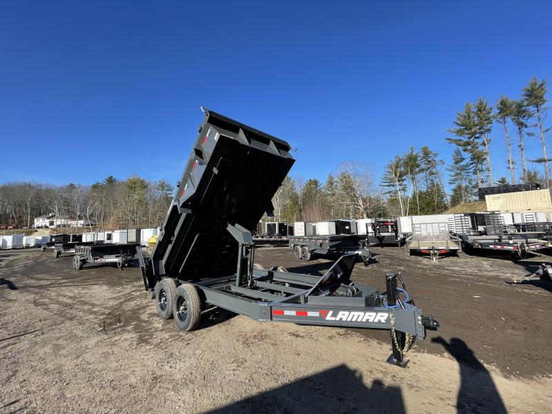 2023 Lamar Trailers 7x14 14K Tarp Kit Ramps Dump Trailer 2023 Lamar Trailers 7x14 14K Tarp Kit Ramps Dump Trailer