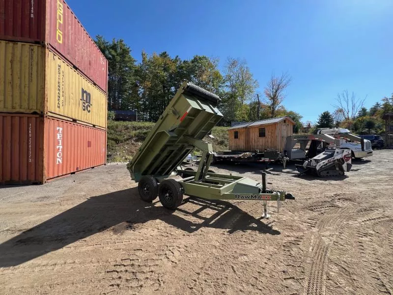 2026 RAWMAXX 5X10 10K Dump Trailer