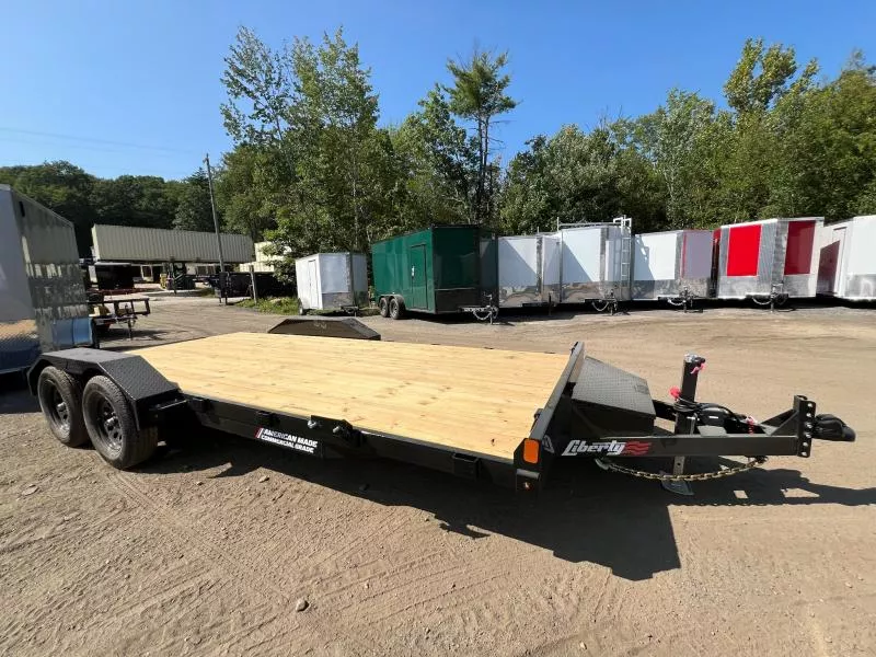 2025 Liberty 7X18 7K Car Hauler Trailer