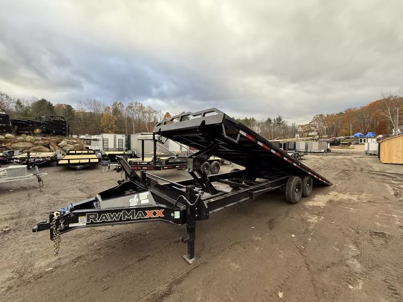 2025 RAWMAXX 102X24 14K DECK OVER TILT Equipment Trailer