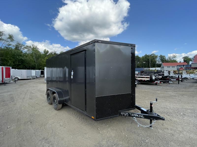 2024 Quality Cargo 7x16 BLACKOUT EXTRA HEIGHT Cargo / Enclosed Trailer