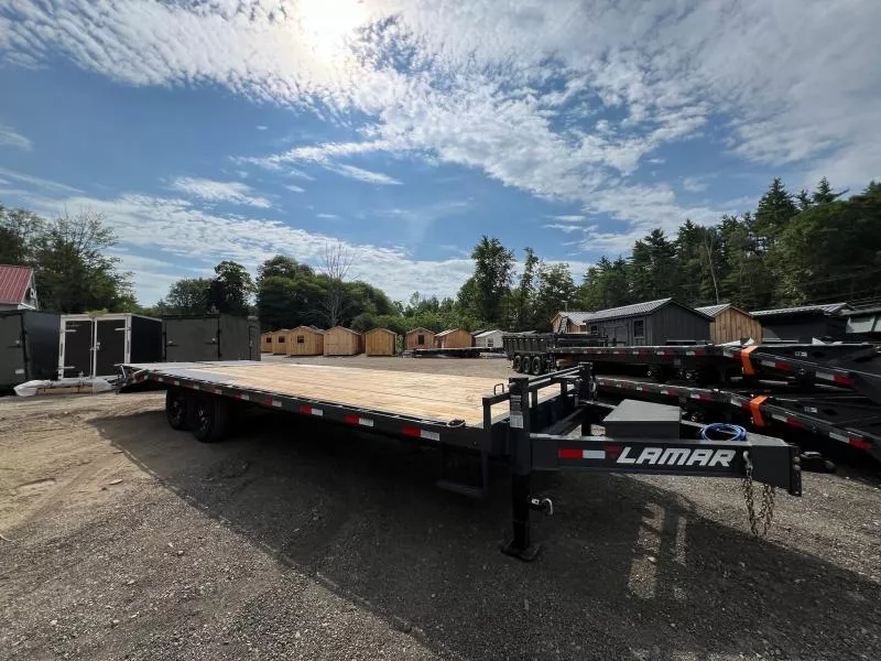 2025 Lamar Trailers 102X24 14K DECK OVER Trailer