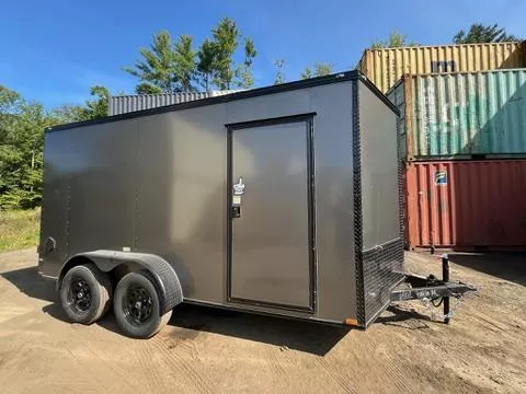 2026 Quality Cargo 7X14 BARN DOORS Enclosed Trailer