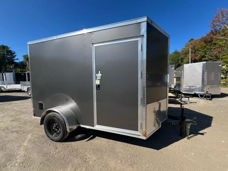 2026 Titanium 6x10 Cargo / Enclosed Trailer W/ 6'6" INTERIOR AND POLY EXTERIOR 