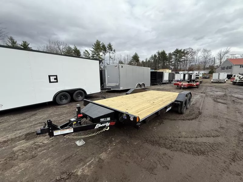 2026 Liberty 7X18 7K Car Hauler Trailer