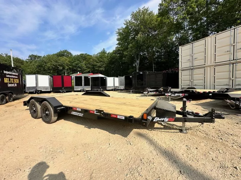 2025 Liberty 7X18 7K Car Hauler Trailer