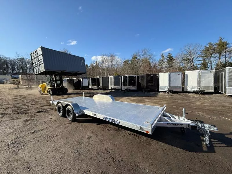 2026 Aluma 7X20 7K ALUMINUM CAR TRAILER W/ SLIDE OUT RAMPS